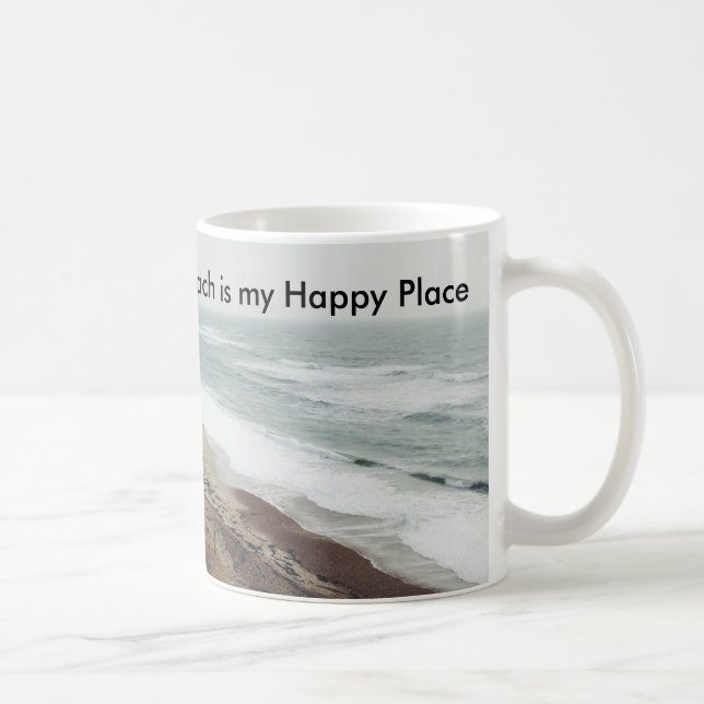 La playa es mi taza feliz del lugar (Derecha)