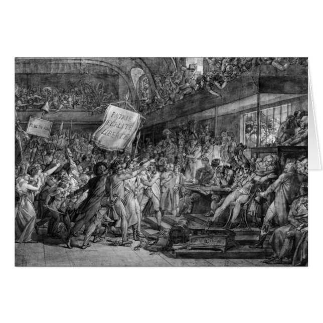 La población de París asalta el Tuileries (Anverso (Horizontal))