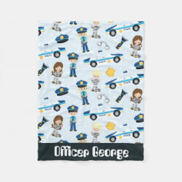 La policía agrega el nombre de la manta para bebés