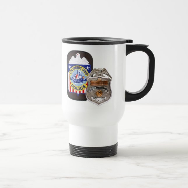 La policía de Columbus viaja taza (Derecha)