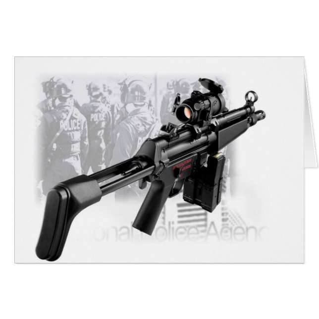 La policía dispara contra (Anverso (Horizontal))