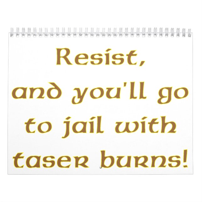 La policía hace calendarios (Tapa)