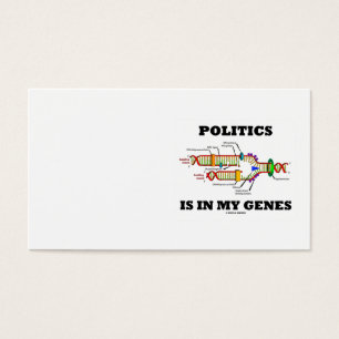 La política está en mi humor de la DNA de los