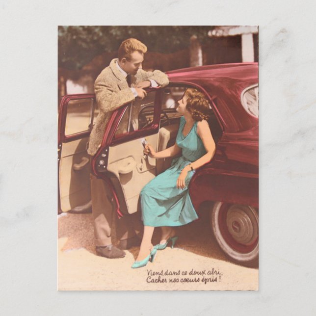 La postal 1 de la tarjeta del día de San Valentín (Anverso)