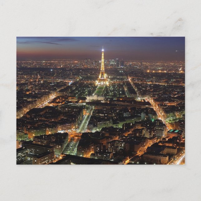 La postal 2 de la Torre Eiffel (Anverso)