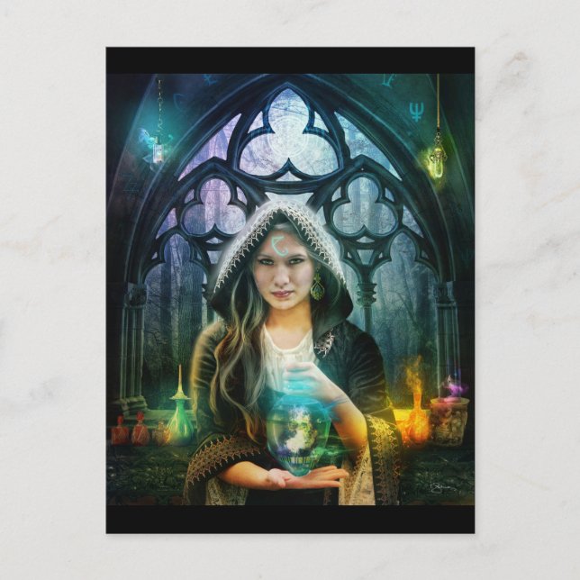 La postal alquimista (Anverso)