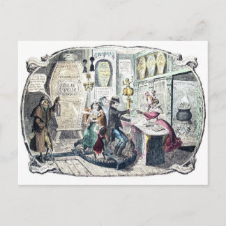La postal antigua de Gin Shop