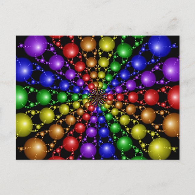 La postal arcoiris de Newton (Anverso)