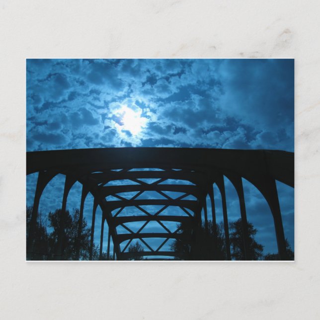 La postal azul (Anverso)