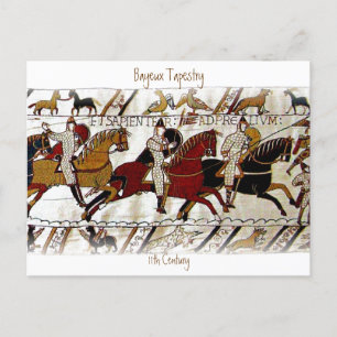 La postal Bayeux Tapestry a4