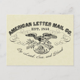 La postal de American Letter Mail Company