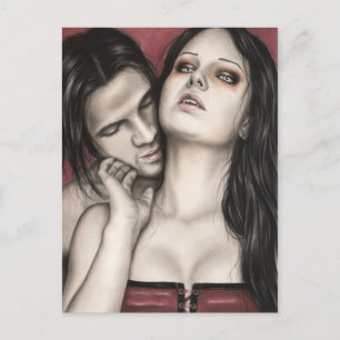 La postal de amor de un vampiro