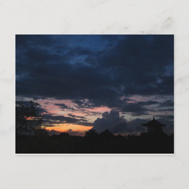 La postal de Bali Sunrise (Anverso)