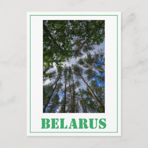 La postal de Bielorrusia de la Naturaleza