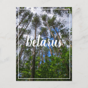 La postal de Bielorrusia de la Naturaleza