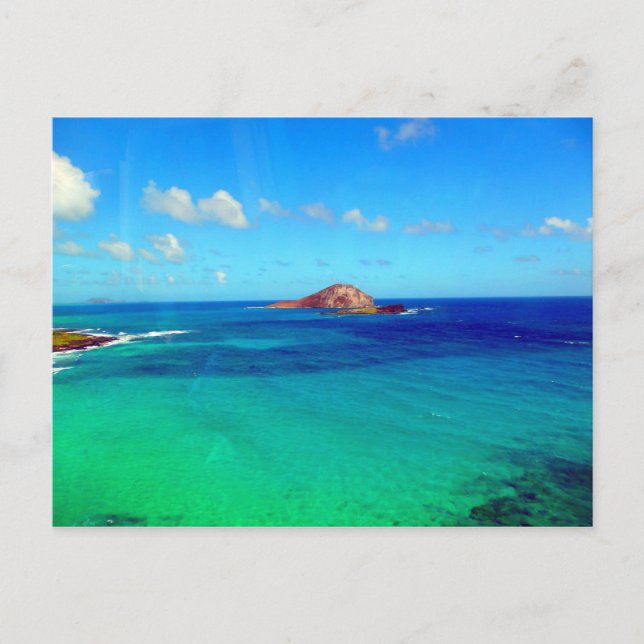 La postal de Chinaman y Molokai (Anverso)