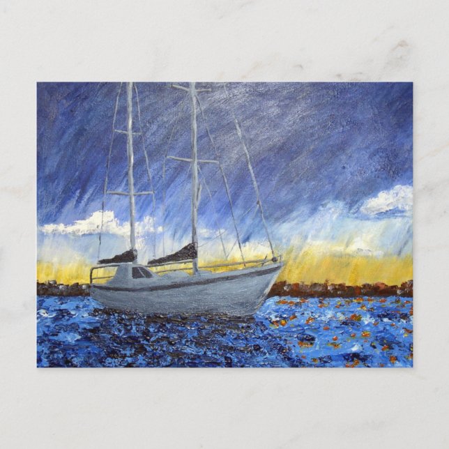 La postal de cuna del mar (Anverso)