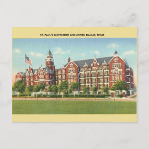 La postal de Dallas del sanitario de San Pablo