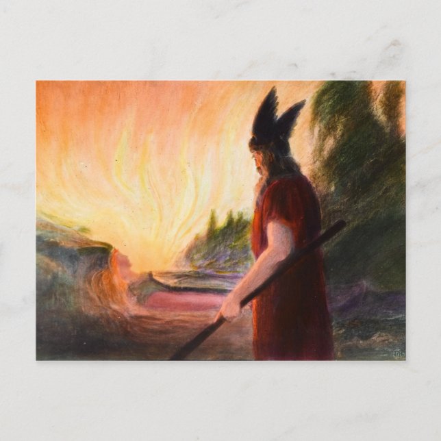 La postal de despedida de Wotan (Anverso)