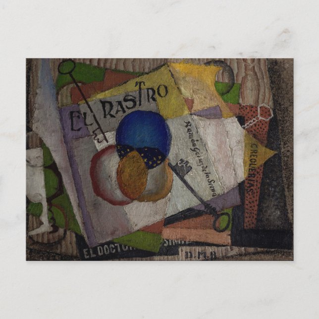 La postal de El Rastro de Rivera (Anverso)