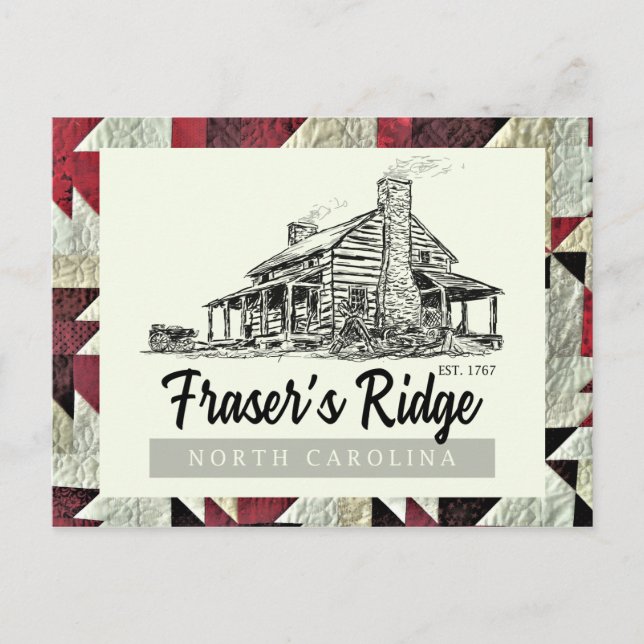 La postal de Fraser Ridge Homestead Quilt Outlandi (Anverso)
