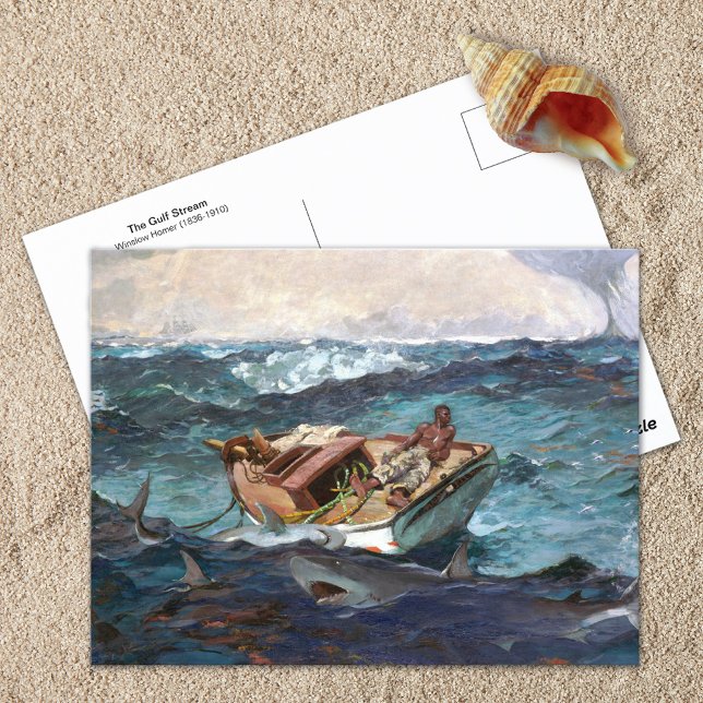 La postal de la aerolínea Winslow Homer del Golfo (Subido por el creador)