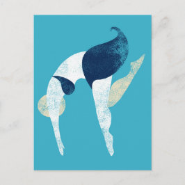 La postal de la caída de panza más bonita