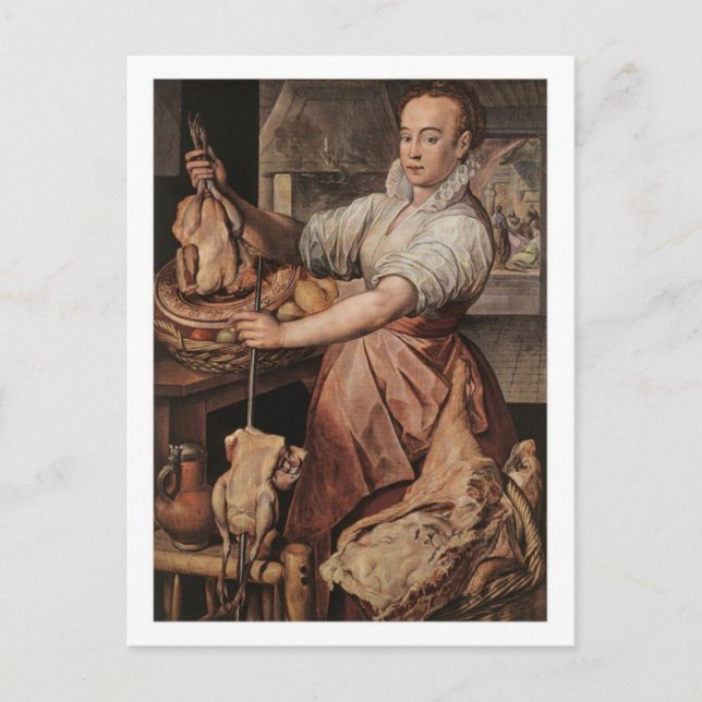 La postal de La cocinera (Anverso)