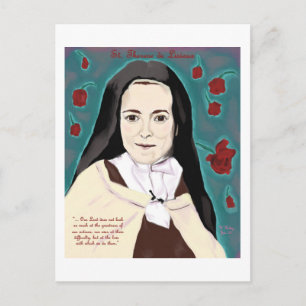 La postal de la flor pequeña