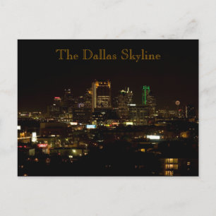 La postal de la línea aérea de Dallas