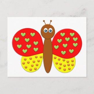 La postal de la mariposa de la Fantasía BonBon