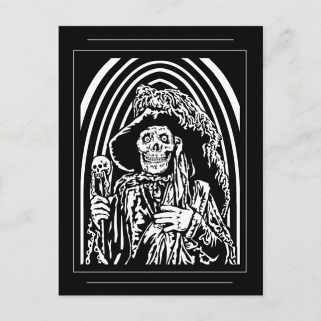La postal de la muerte roja (Anverso)