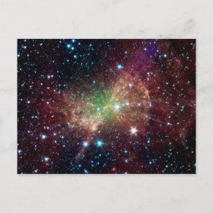 La postal de la nebulosa Dumbell