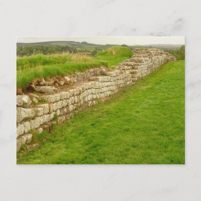 La postal de la pared de Hadrian (Anverso)