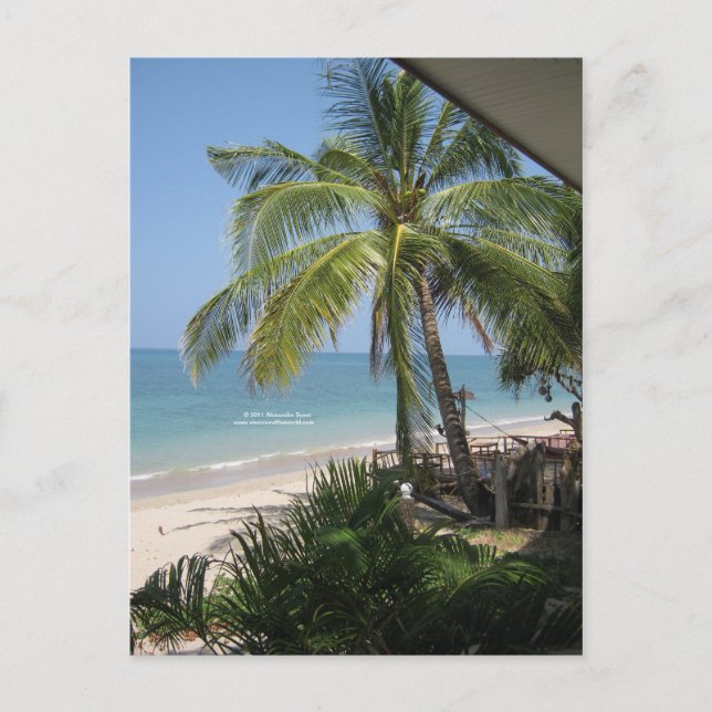 La postal de la playa (Anverso)