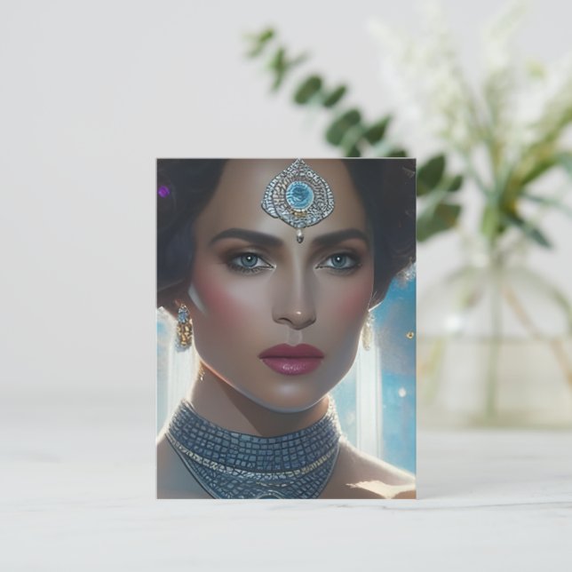 La postal de la princesa (Anverso de pie)