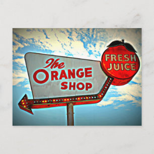 La postal de la tienda del Naranja