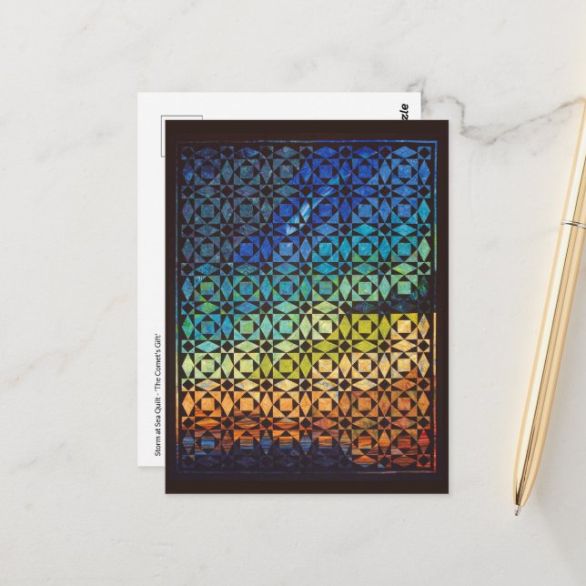 La postal de la tormenta en el mar (Anverso/Reverso In Situ)