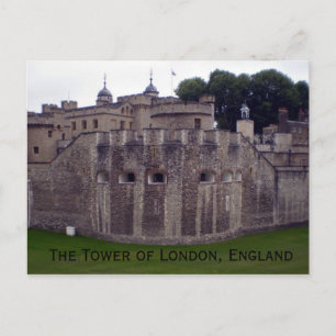 La postal de la Torre de Londres, Inglaterra