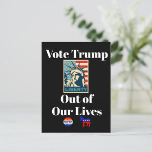 La postal de la victoria de Trump