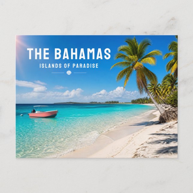 La postal de las Bahamas (Anverso)