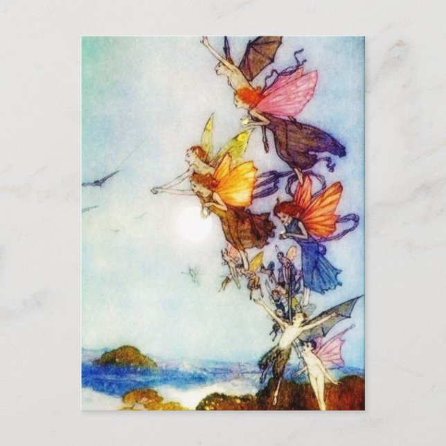 La postal de las hadas (Anverso)