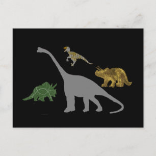 La postal de los 4 Dinos