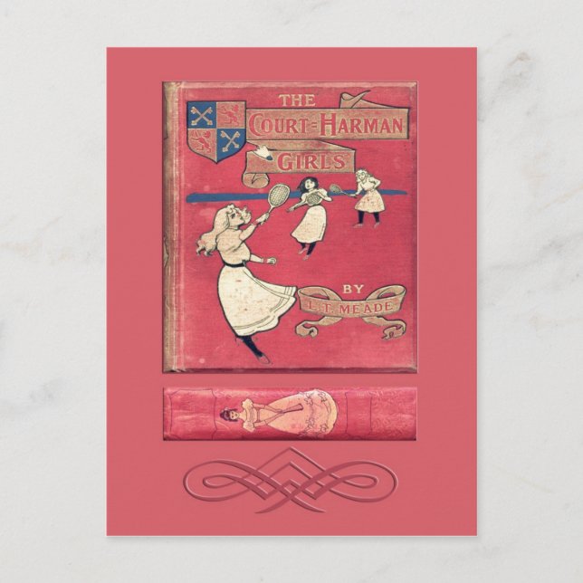 La postal de los Chicas de Court-Harman (Anverso)