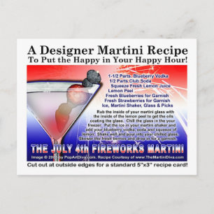 La postal de Martini para fuegos artificiales del