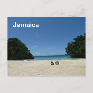 La postal de playa de Cove Beach de Jamaica, en Fr