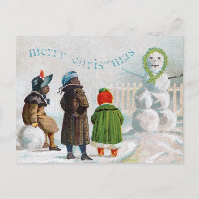 La postal de Snowman (Anverso)