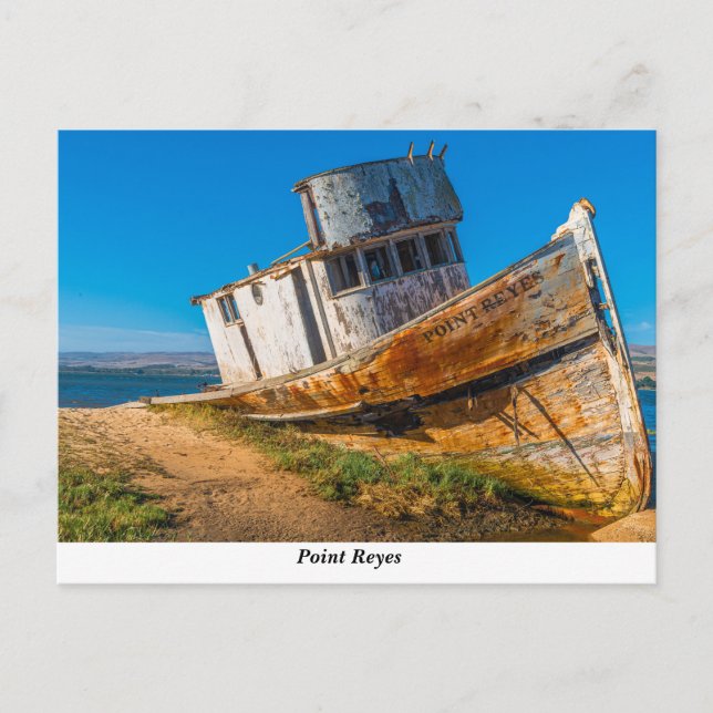 La postal de The Point Reyes (Anverso)