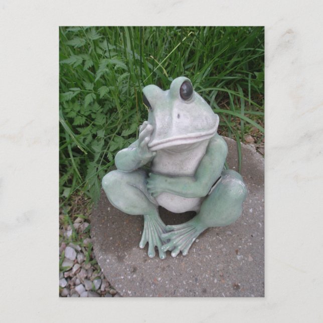 La postal de Thinker (Anverso)