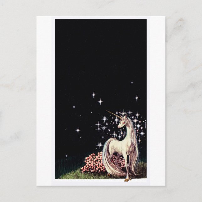 La postal de Unicornio (Anverso)